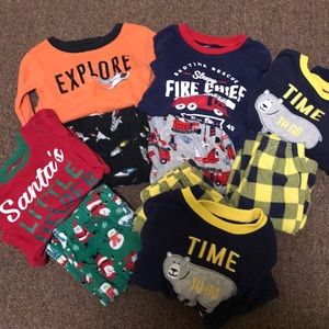 4T Carters Fleece Pjs